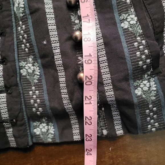 Free People Sorel Cottage Jacket Womens L Enchanting Medieval Vintage Victorian - Picture 7 of 8